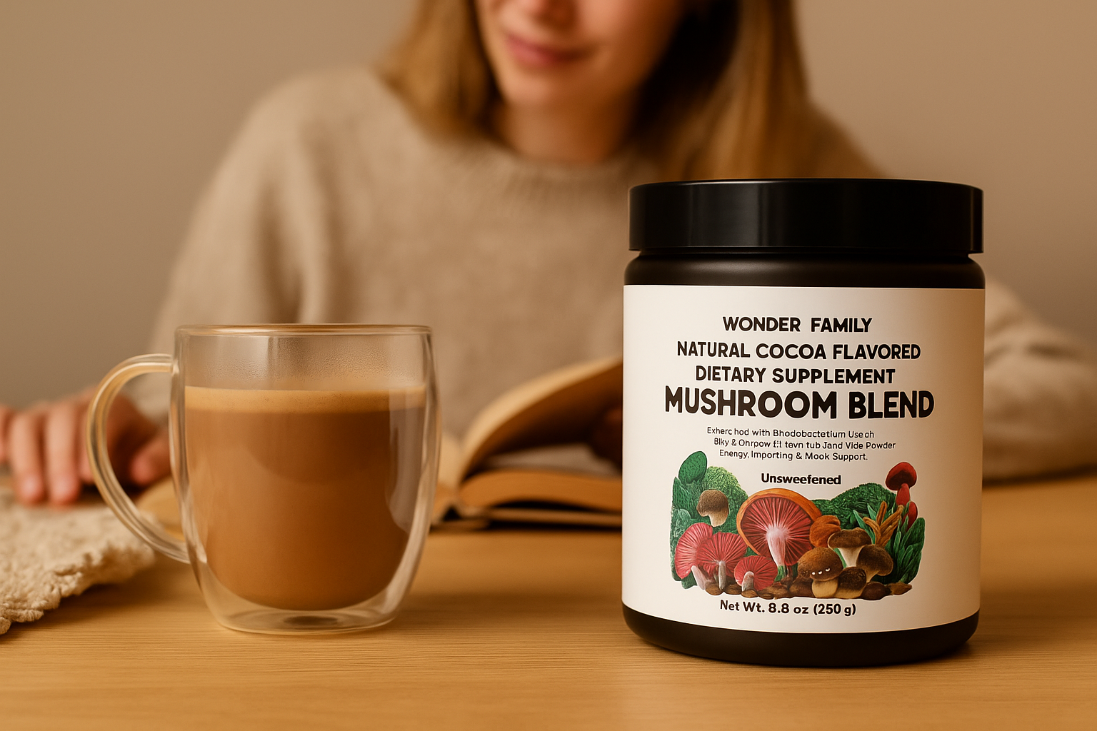 Mushroom Cacao is your cozy companion for slow mornings